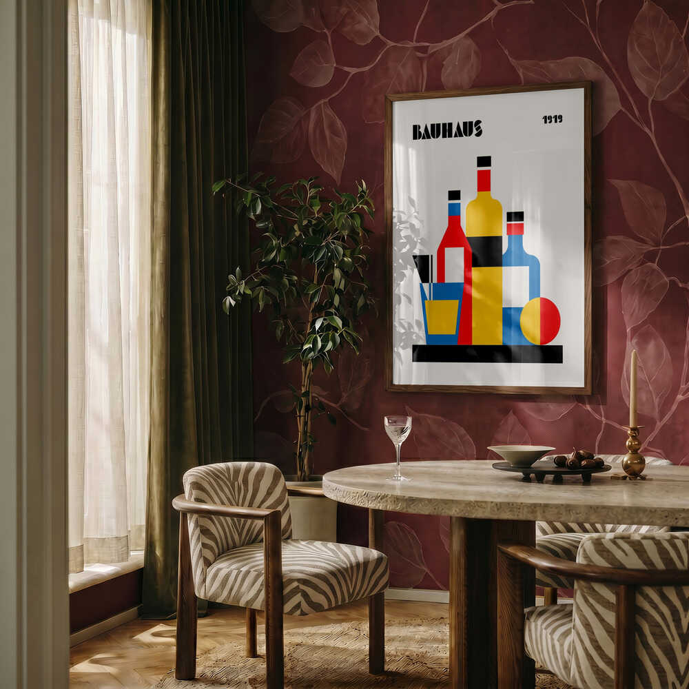 Bauhaus Geometric Still Life