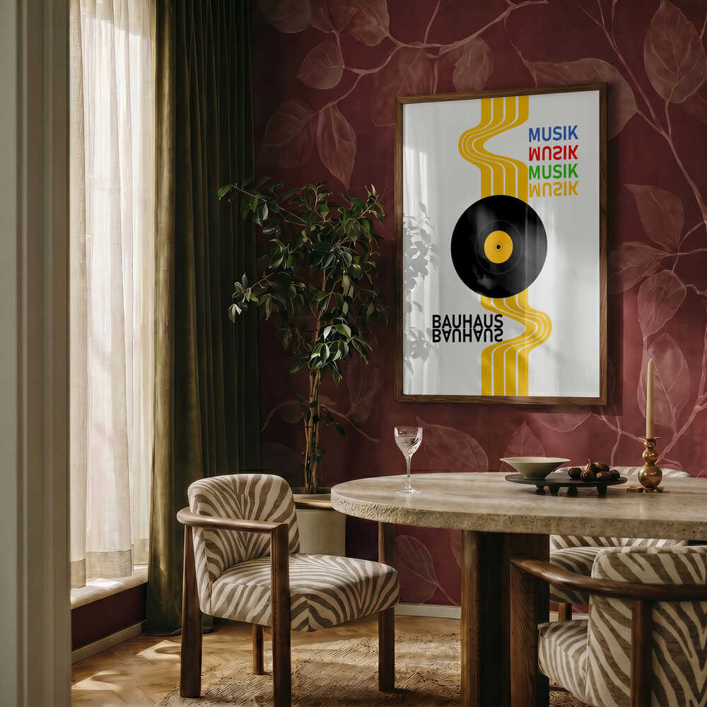 Bauhaus Music Vinyl Design