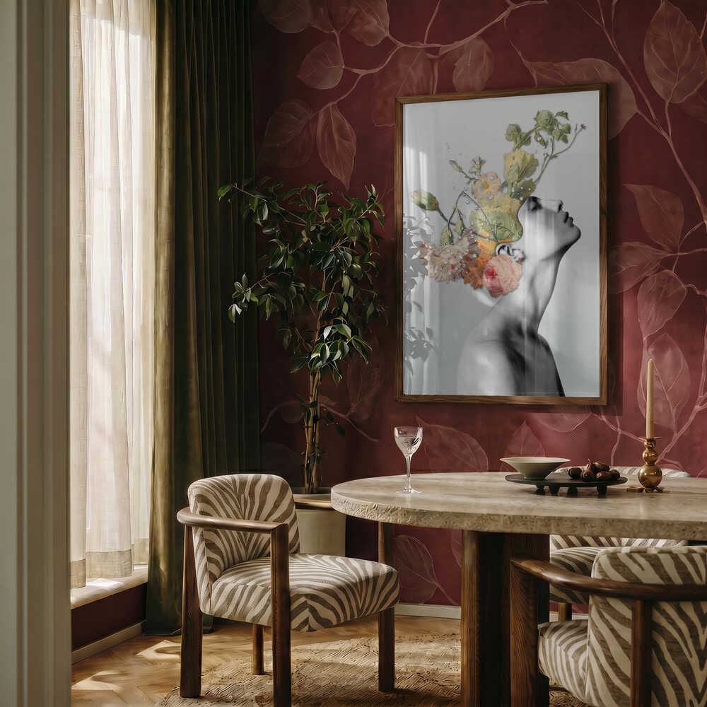 Ethereal Floral Portrait
