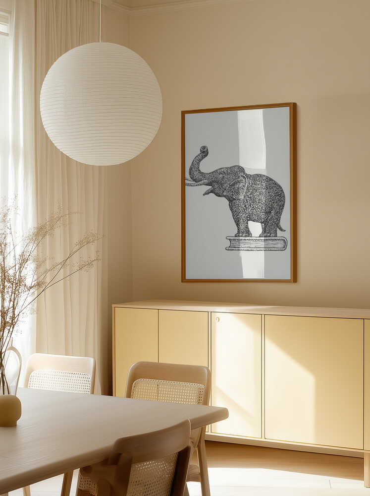 Elephant On a Book (1935 1936)
