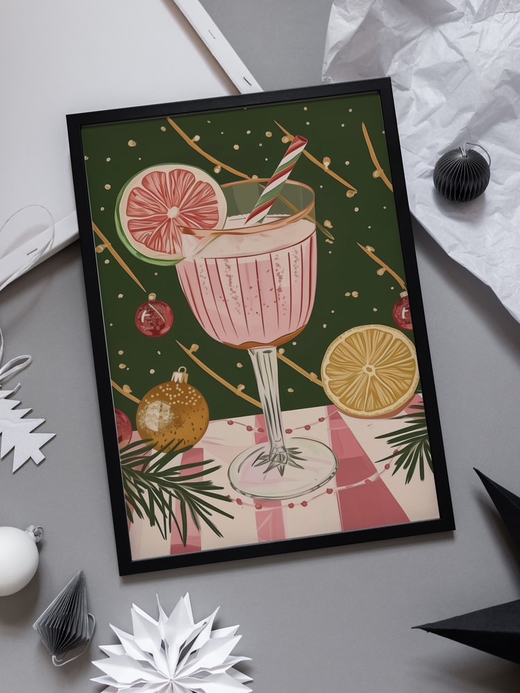 Sparkling Holiday Cocktail
