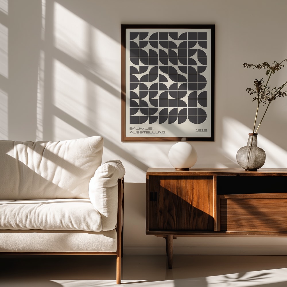 Bauhaus Geometric Exhibition