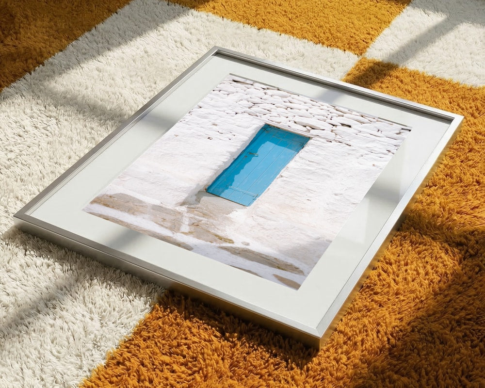 Mediterranean Blue Door