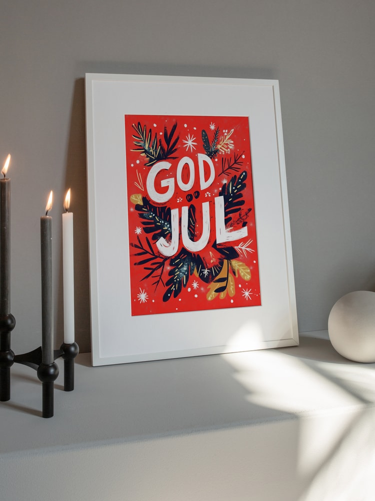 God Jul Christmas Greeting
