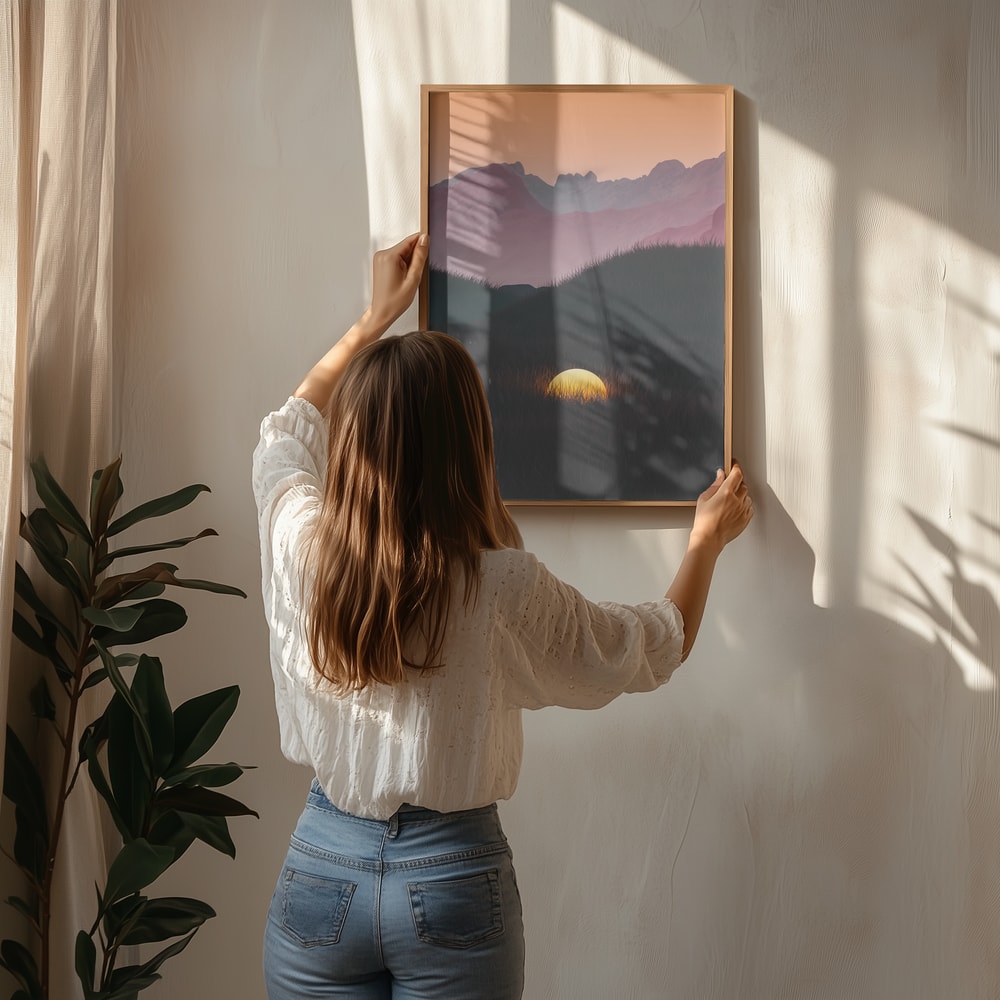 Golden Orb Landscape