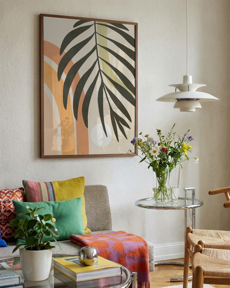 Boho Palm Abstract