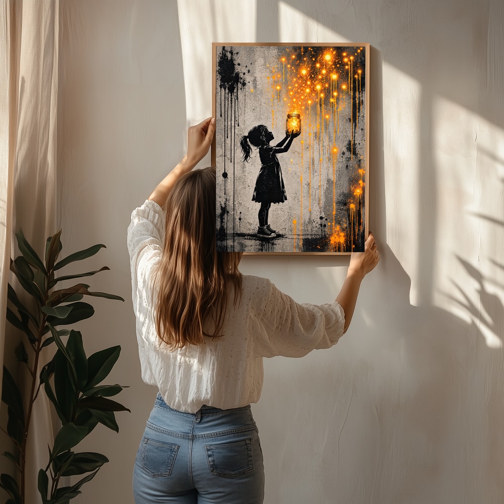Girl with Magic Jar