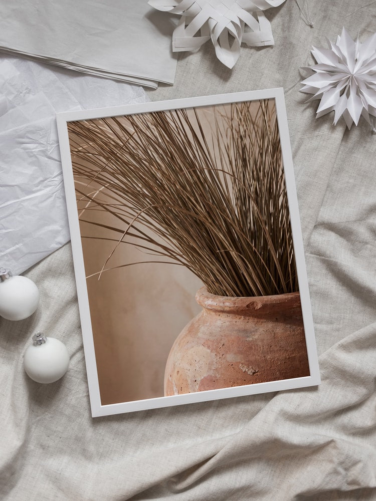 Rustic Terracotta Dry Grass
