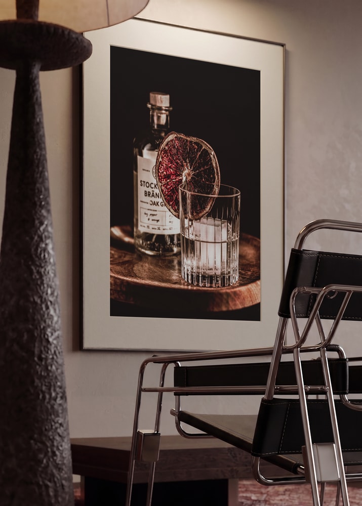 Elegant Gin and Orange