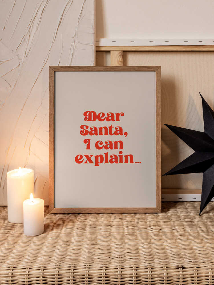 Dear Santa I can Explain