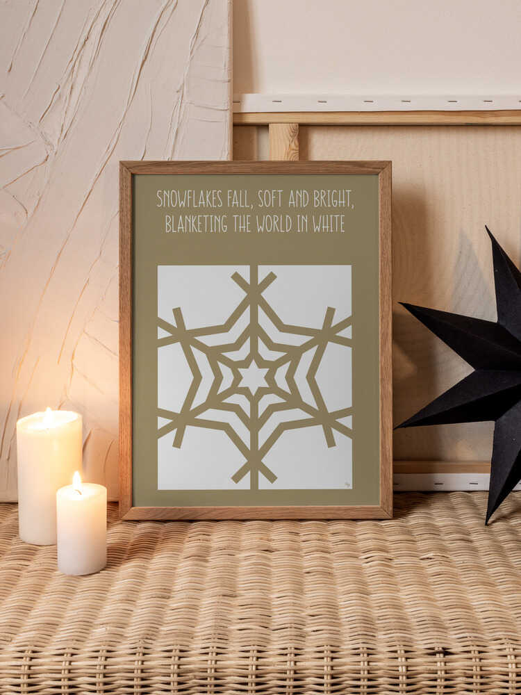 Geometrisk snöflinga