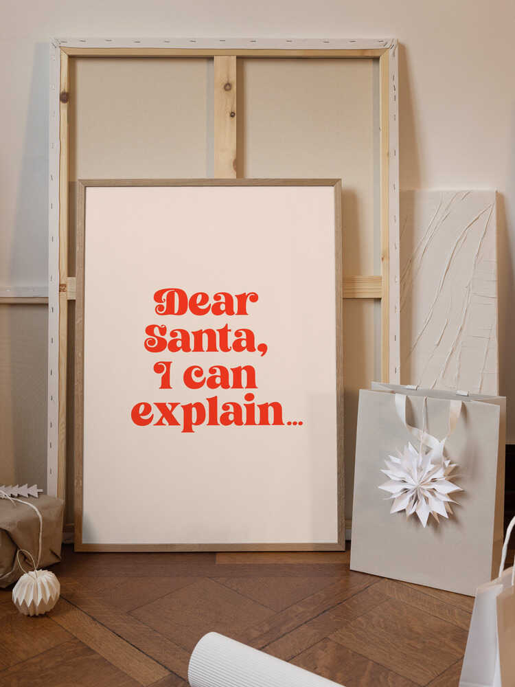 Dear Santa I can Explain