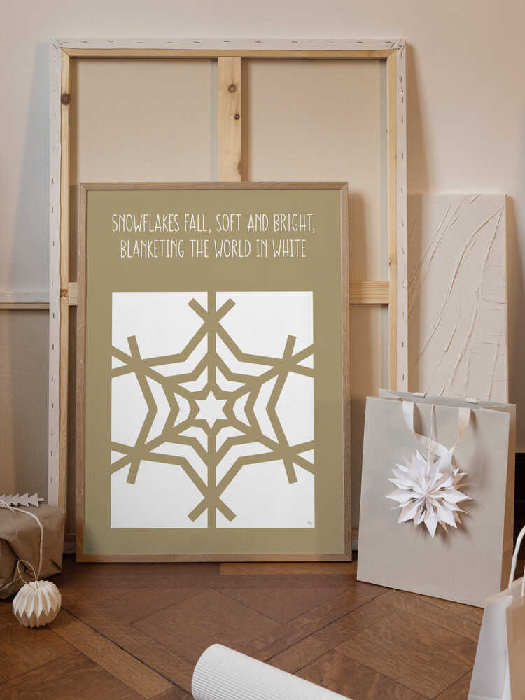 Geometrisk snöflinga