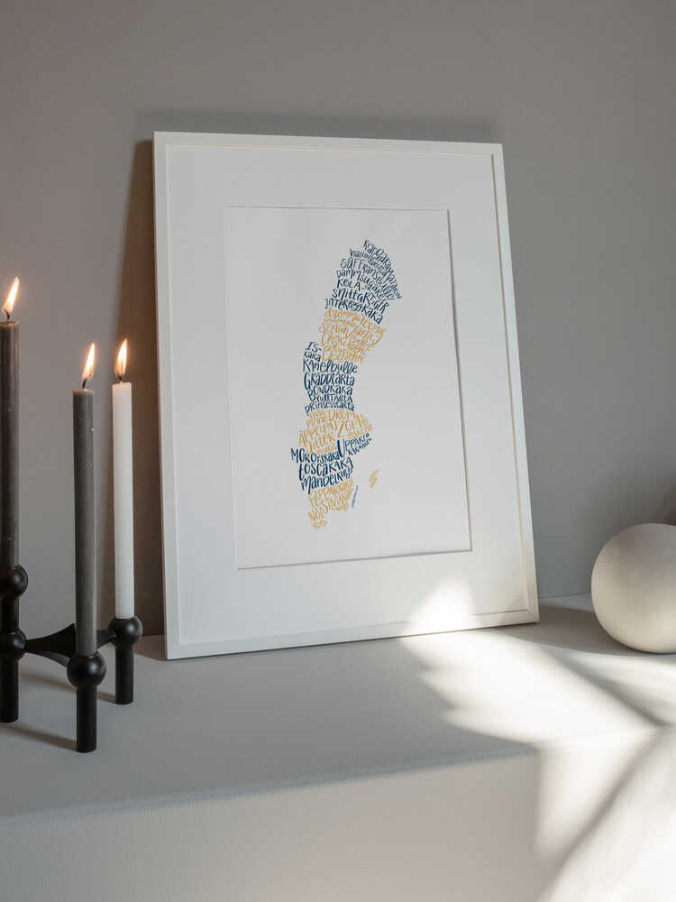 Fika-karta Sverige