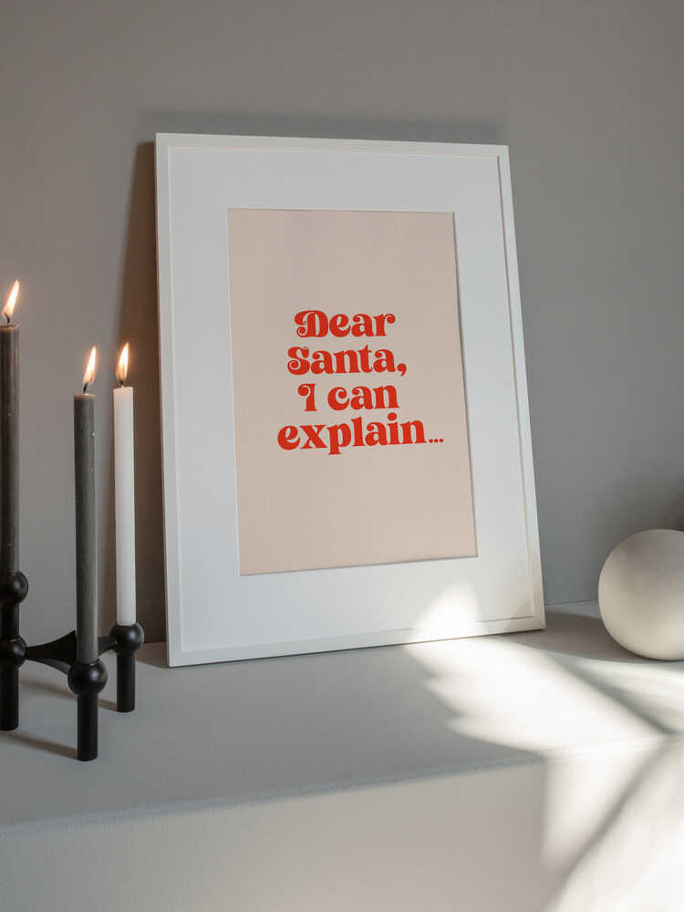 Dear Santa I can Explain