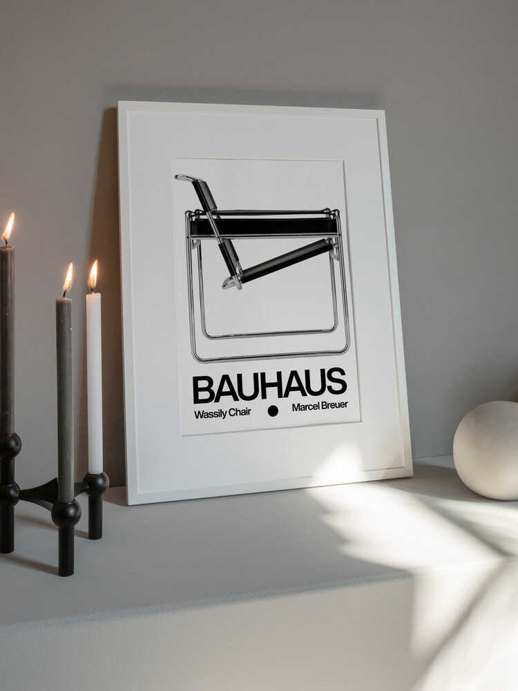 Bauhaus Wassily Chair Poster | Marcel Breuer Print