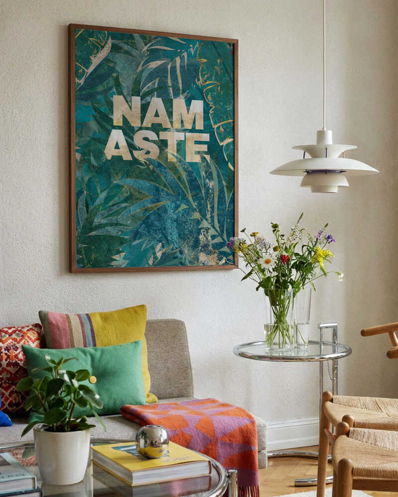Tropical Namaste Leaves