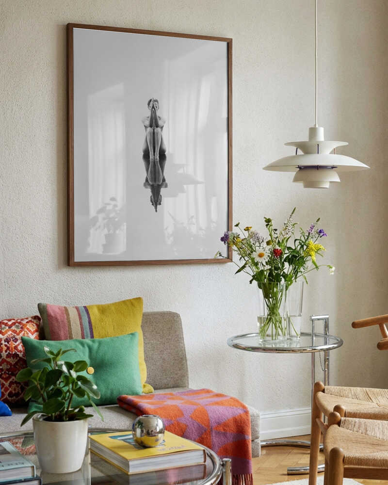 Serene Nude Reflection