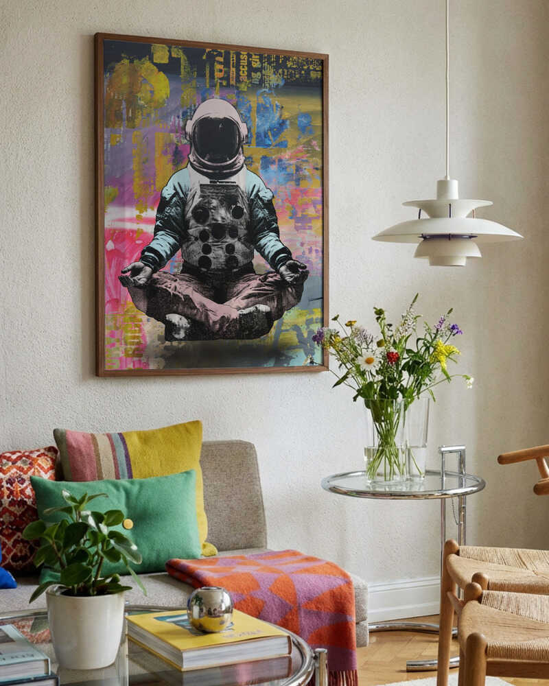 Cosmic Zen Astronaut