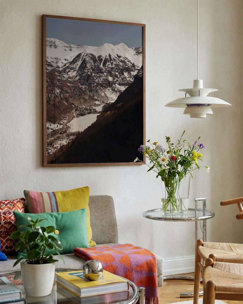 Snowy Mountain Valley