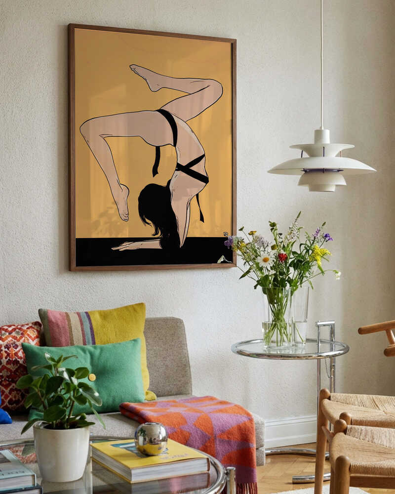 Flexible Yoga Form