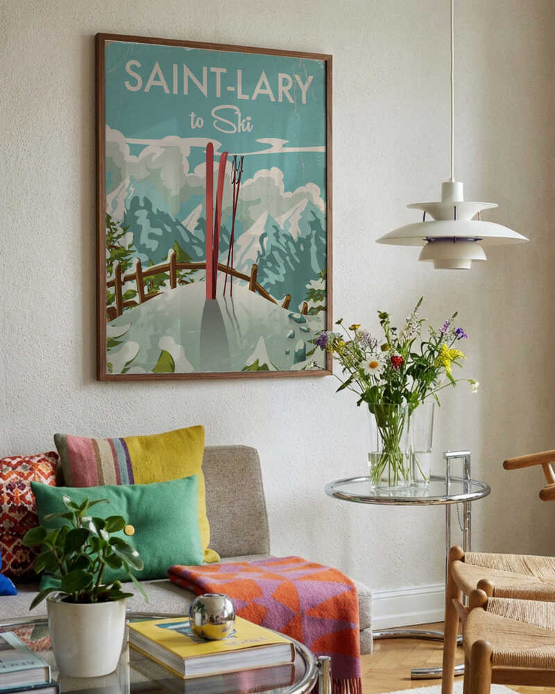 Retro Saint-Lary Ski