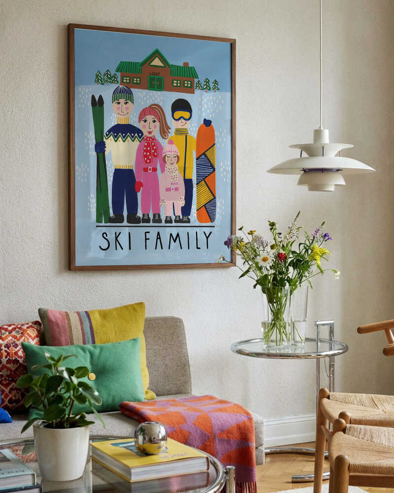 Happy Ski Family