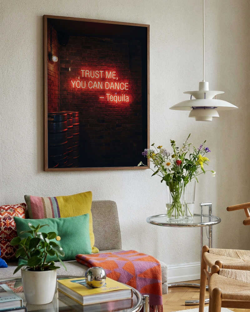 Neon Tequila Dance Quote