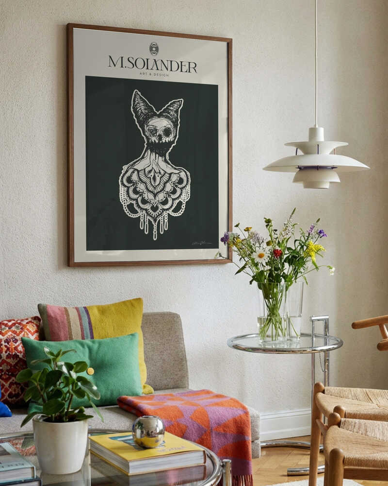 Ornate Demon Skull