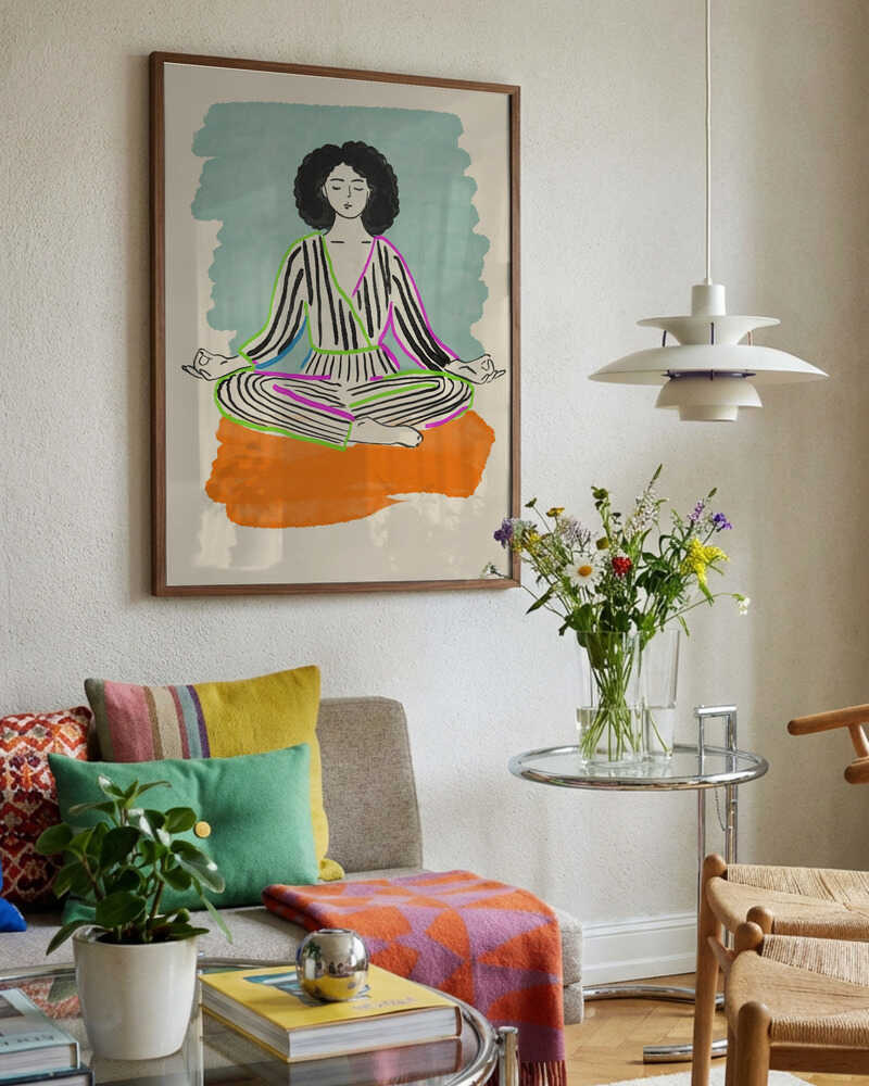 Mindful Zen Woman