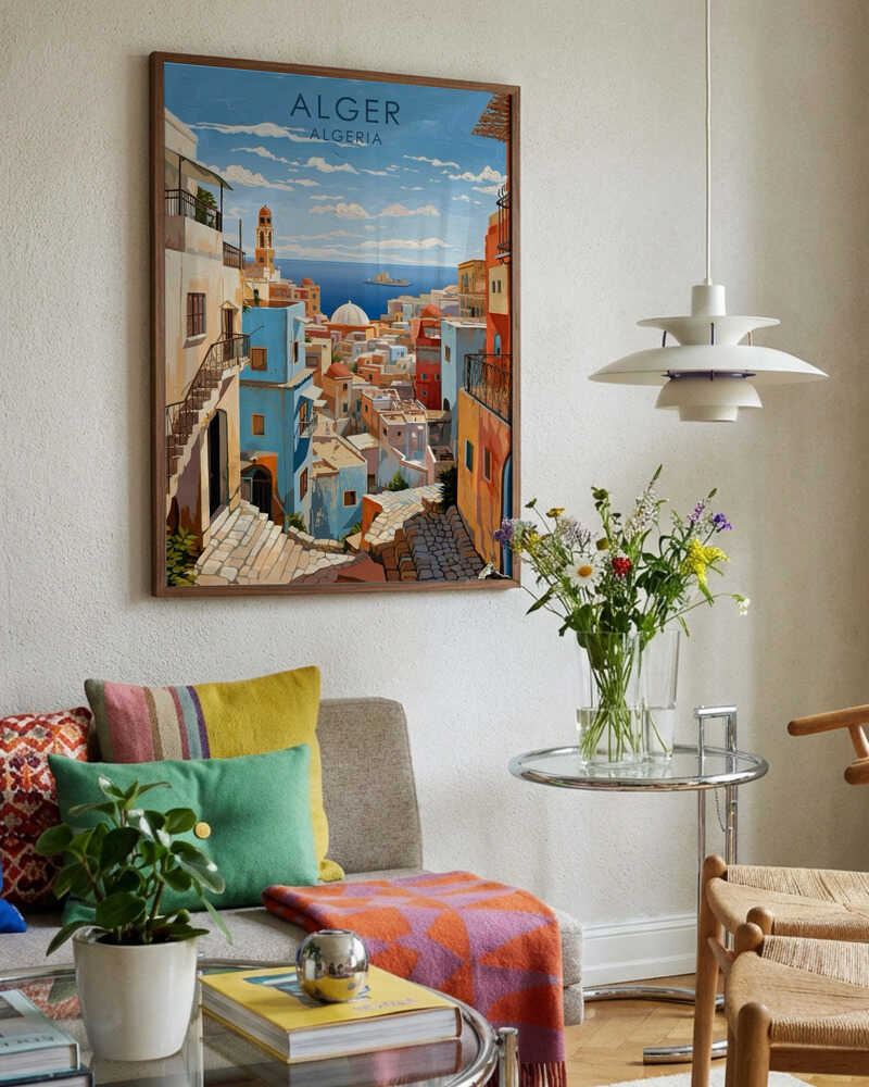 Vibrant Alger Cityscape