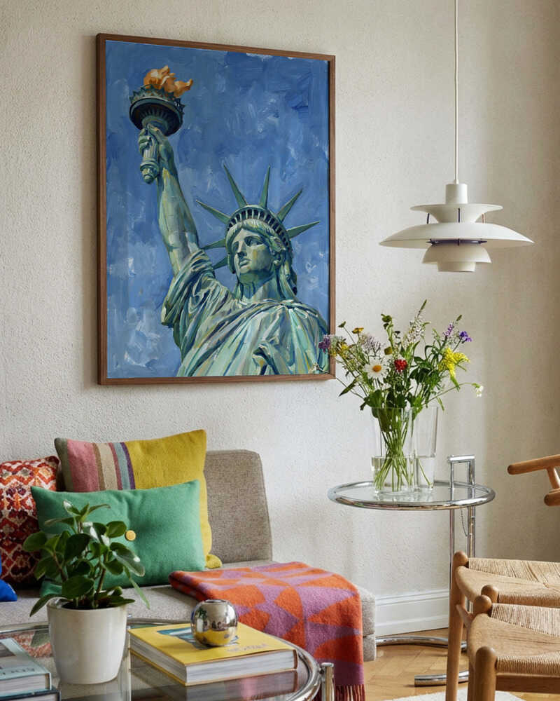 Lady Liberty Ascending