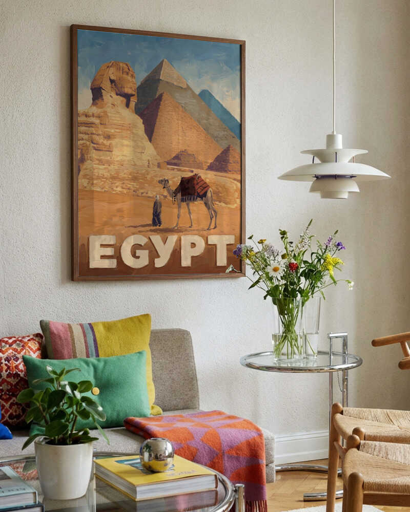 Egypt Desert Great Pyramids