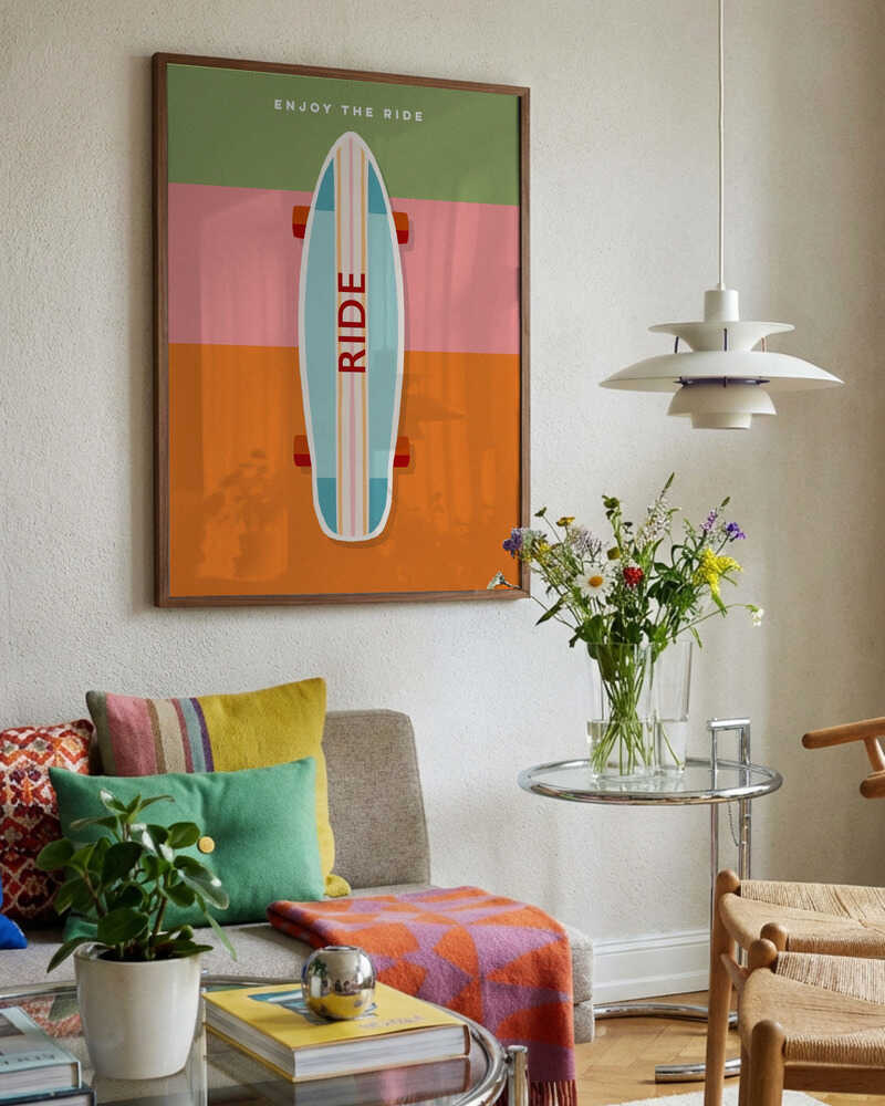 Enjoy The Ride Skateboard