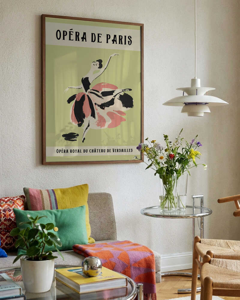 Vintage Parisian Ballerina