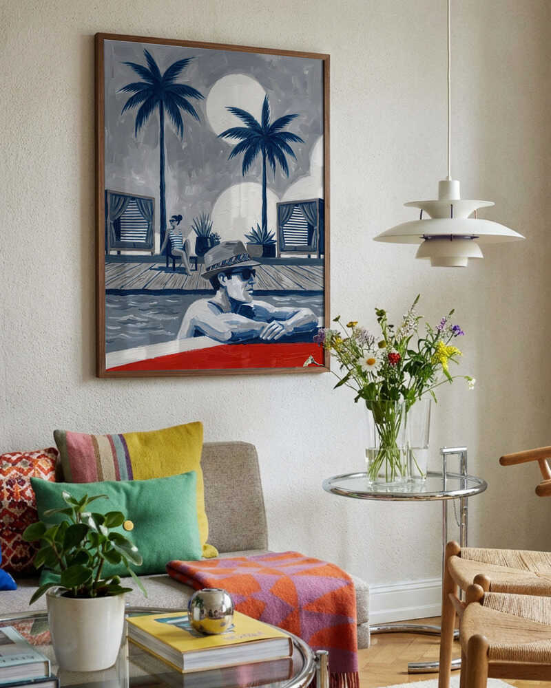 Stylish Poolside Leisure