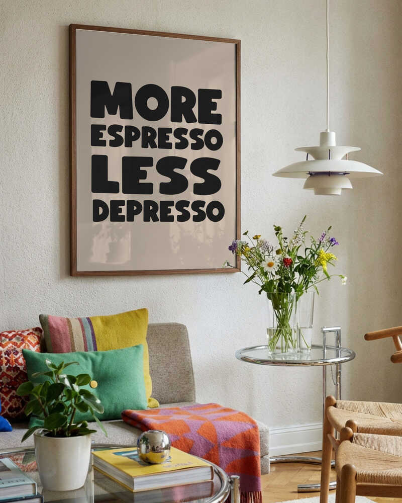 More Espresso Less Depresso
