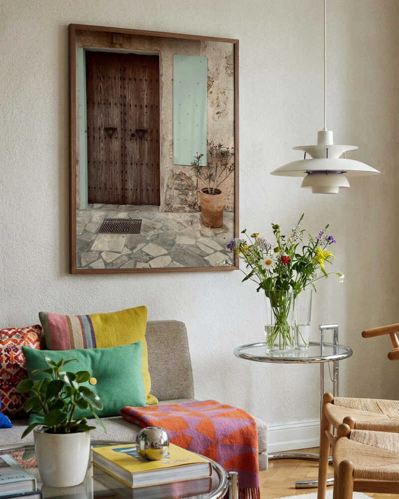 Rustic Mediterranean Entrance