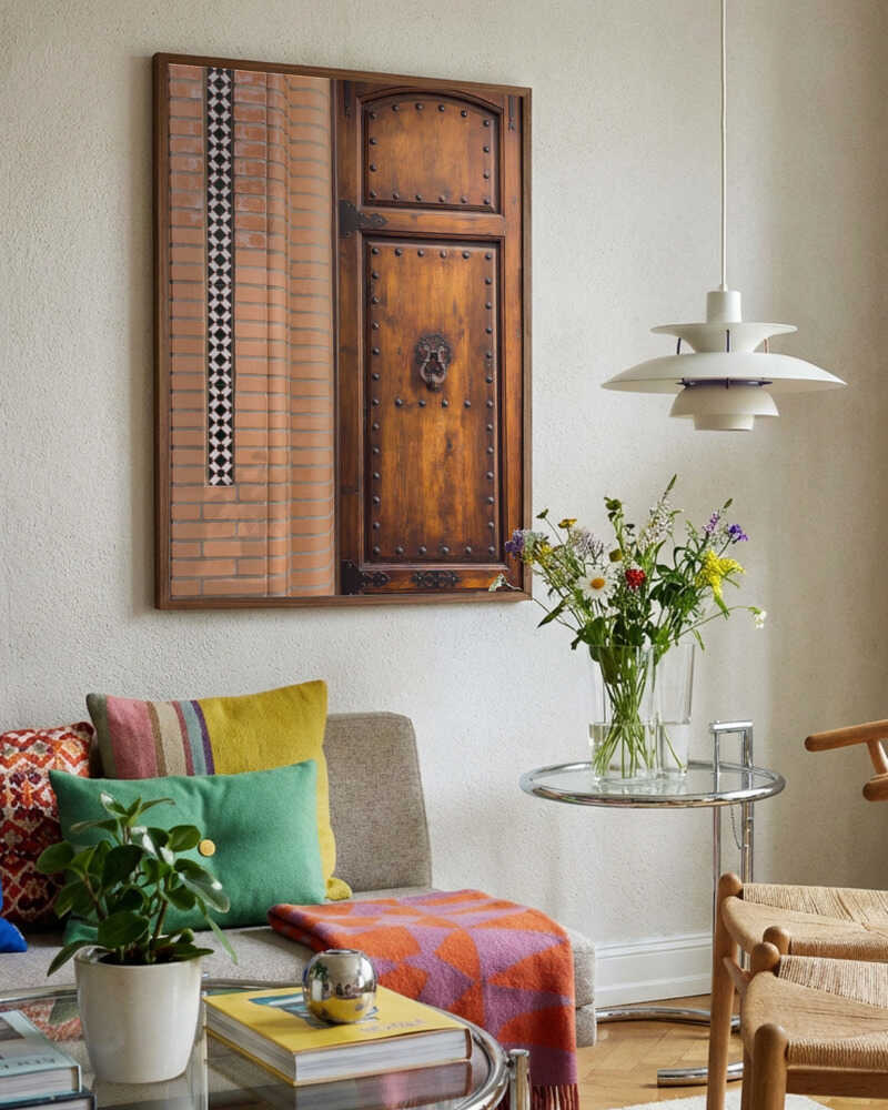 Ornate Wooden Door