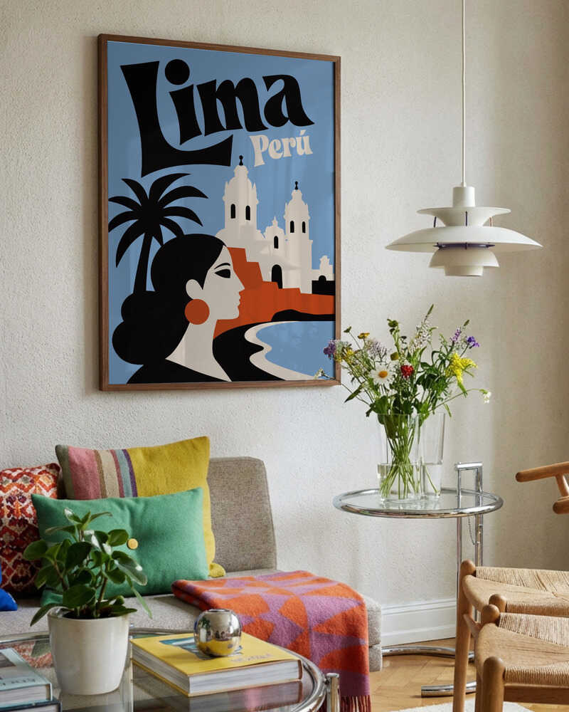Lima Peru Retro Travel