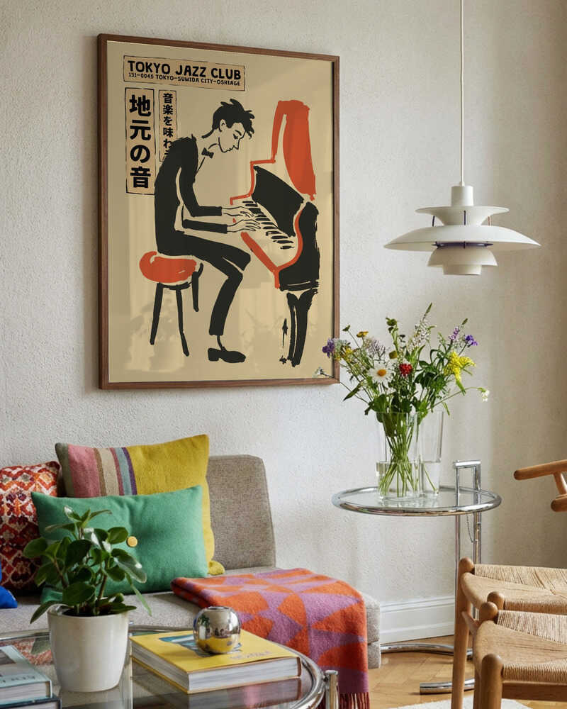 Vintage Tokyo Jazz Pianist