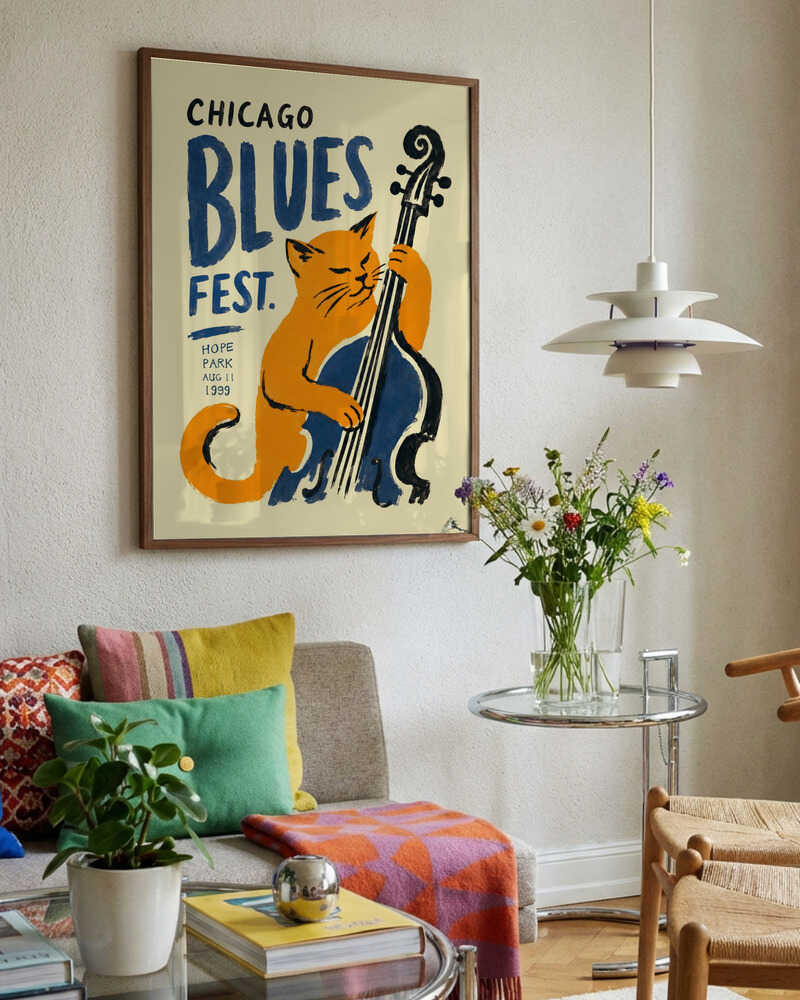 Blues Fest Cat