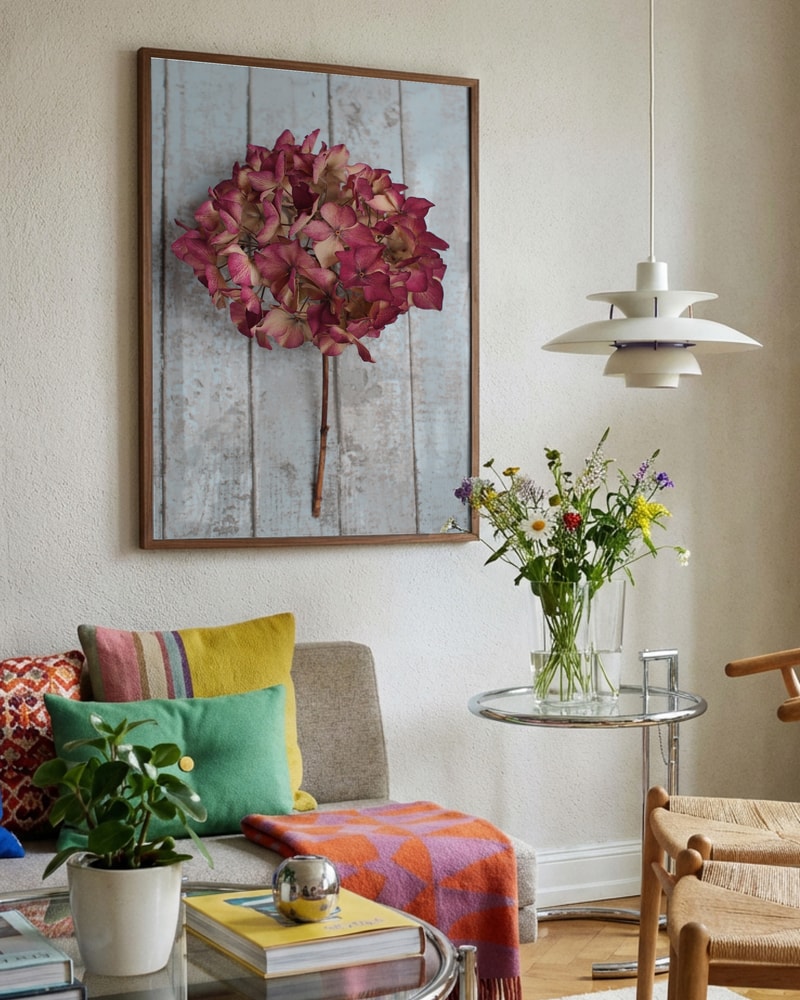 Rustic Dried Hydrangea