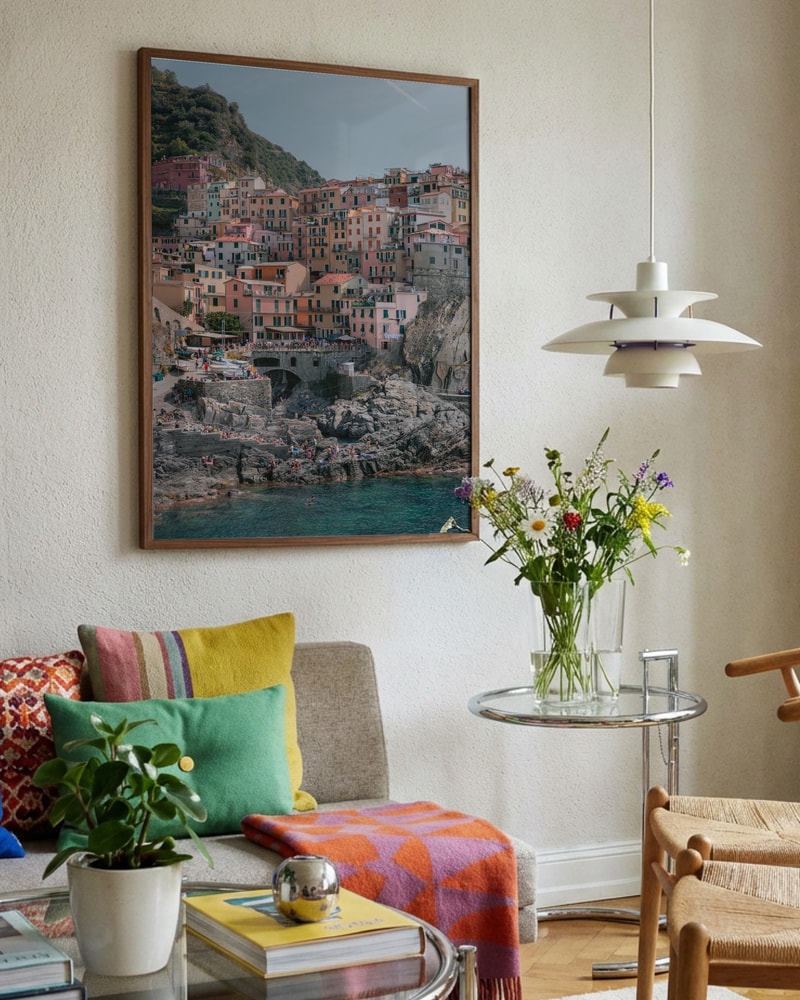 Colorful Manarola Seaside Village