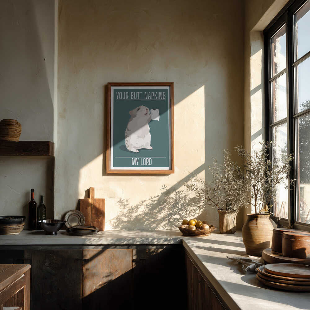 Hamster's Butt Napkins My Lord