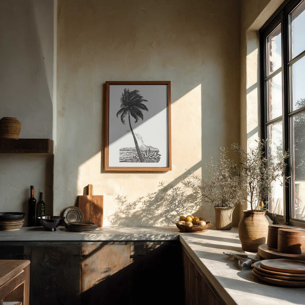 Palm Tree With an Island (ca. 1891–1941)