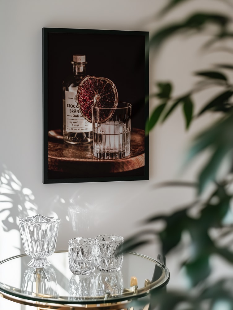 Elegant Gin and Orange