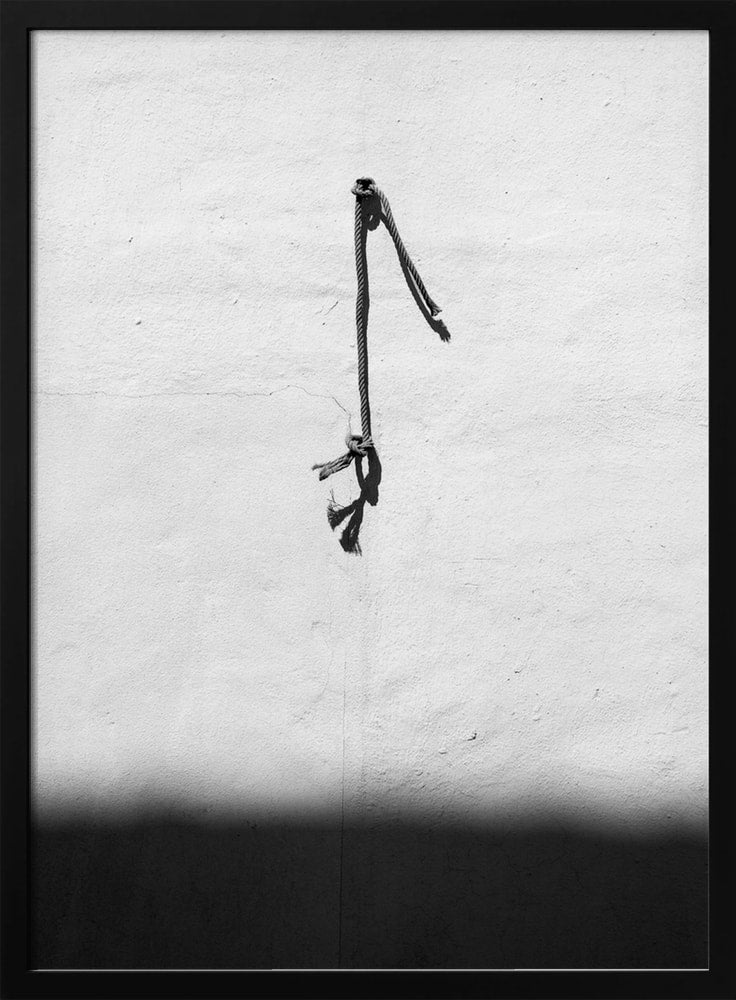 Rope On White Wall