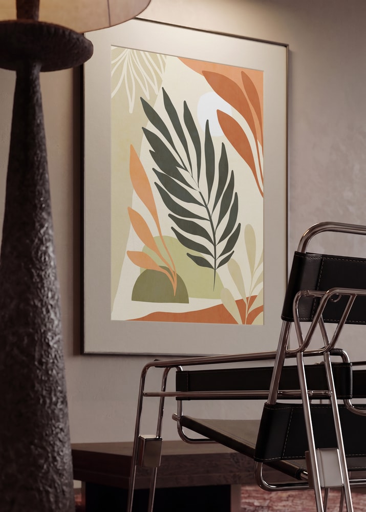 Abstract Tropical Leaves