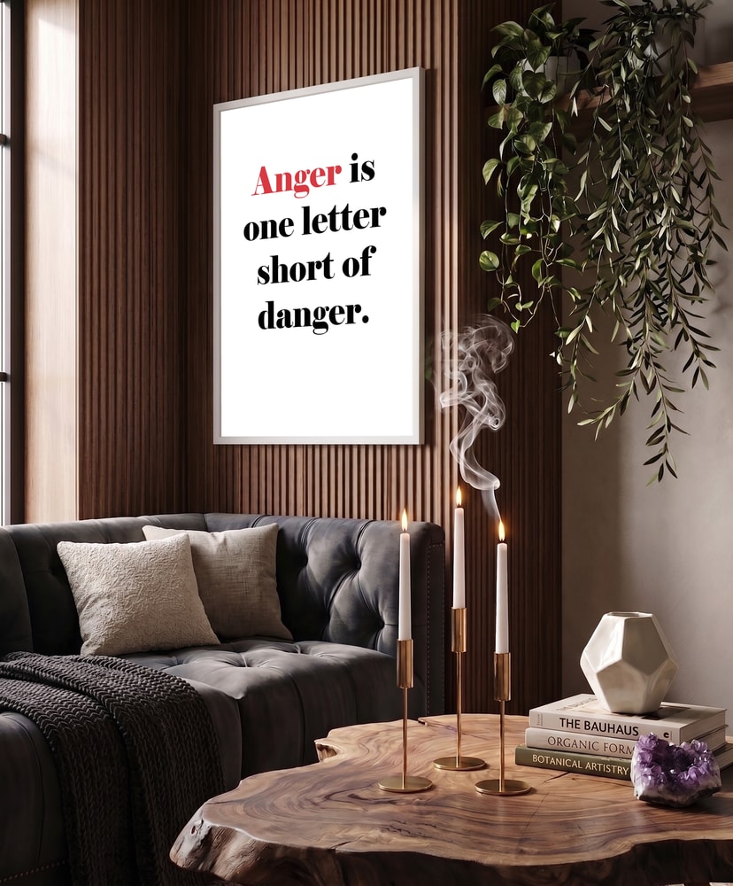 Anger One Letter Danger